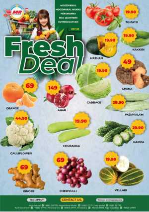 Fresh Deals In MR Hypermarket Calicut